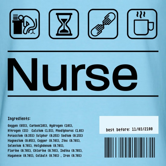 Nurse Ingredients t shirt
